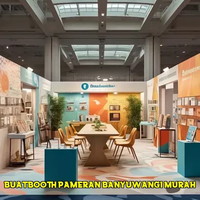 buat booth pameran banyuwangi murah